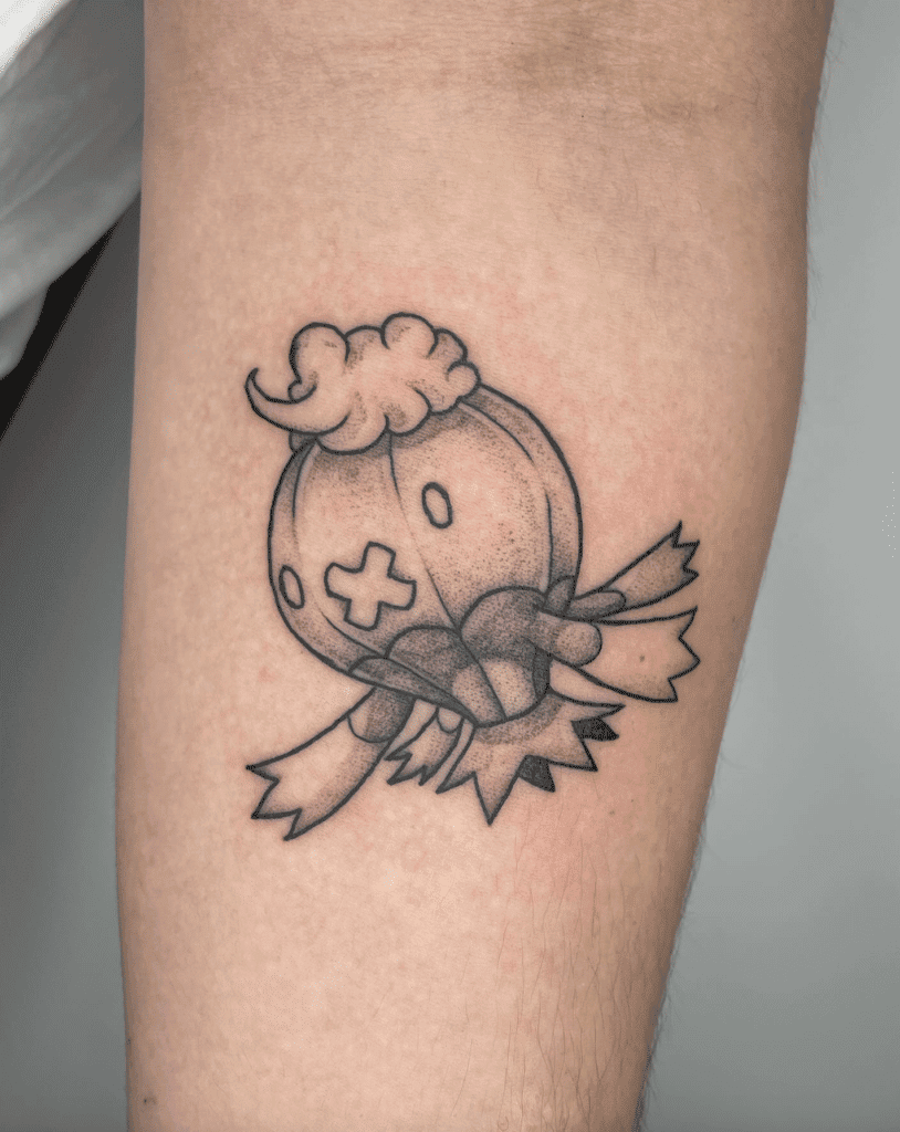 Drifblim Colourless Sinnoh Pokémon Tattoo