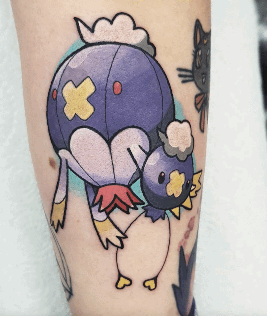 Drifblim Sinnoh Pokémon Tattoo