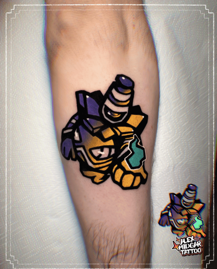 Dusknoir Cute Sinnoh Pokémon Tattoo