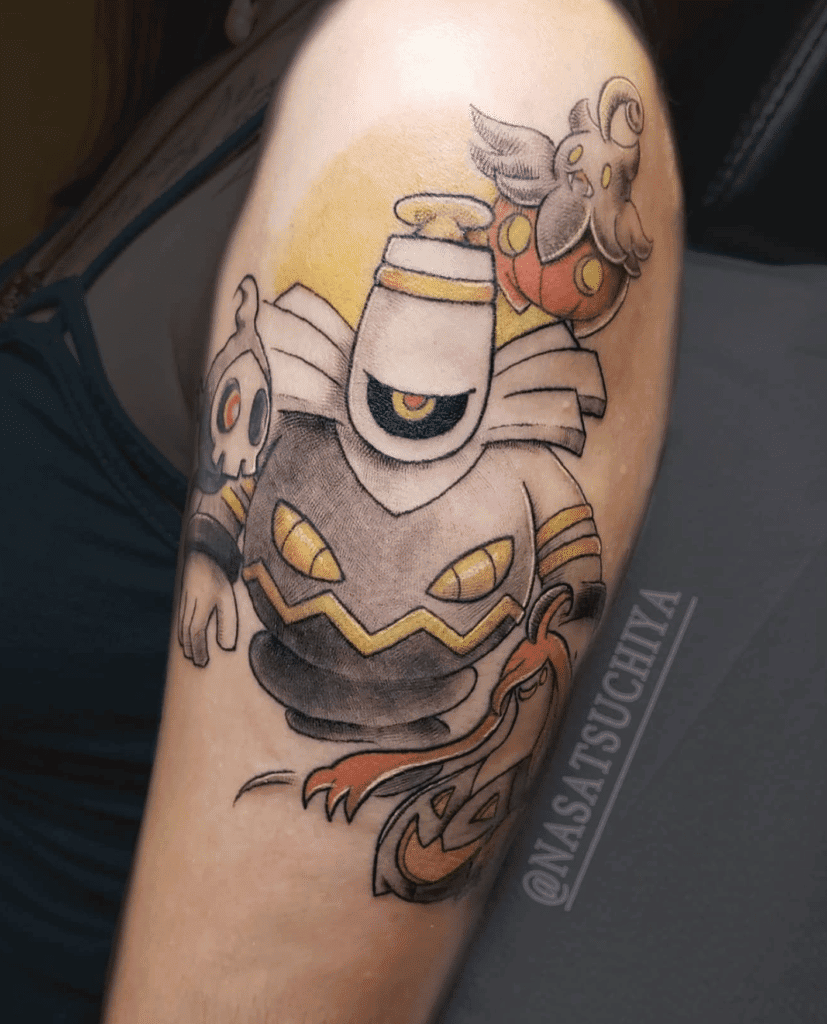 Dusknoir Sinnoh Pokémon Tattoo