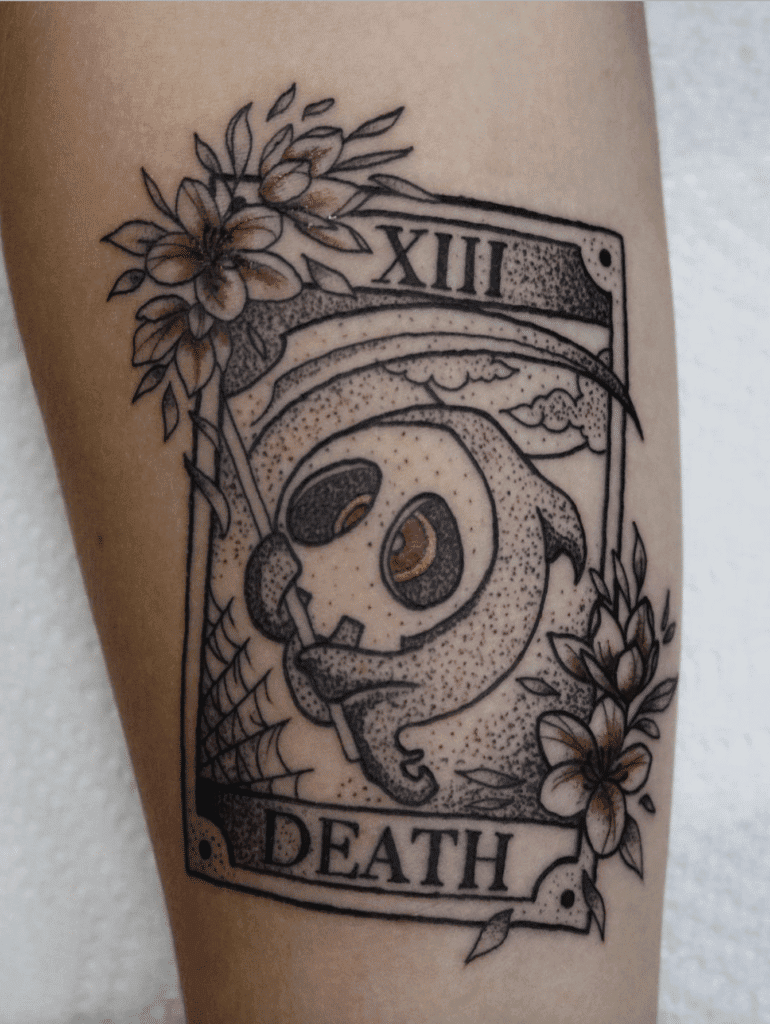 Duskull Arcana Hoenn Pokémon Tattoo