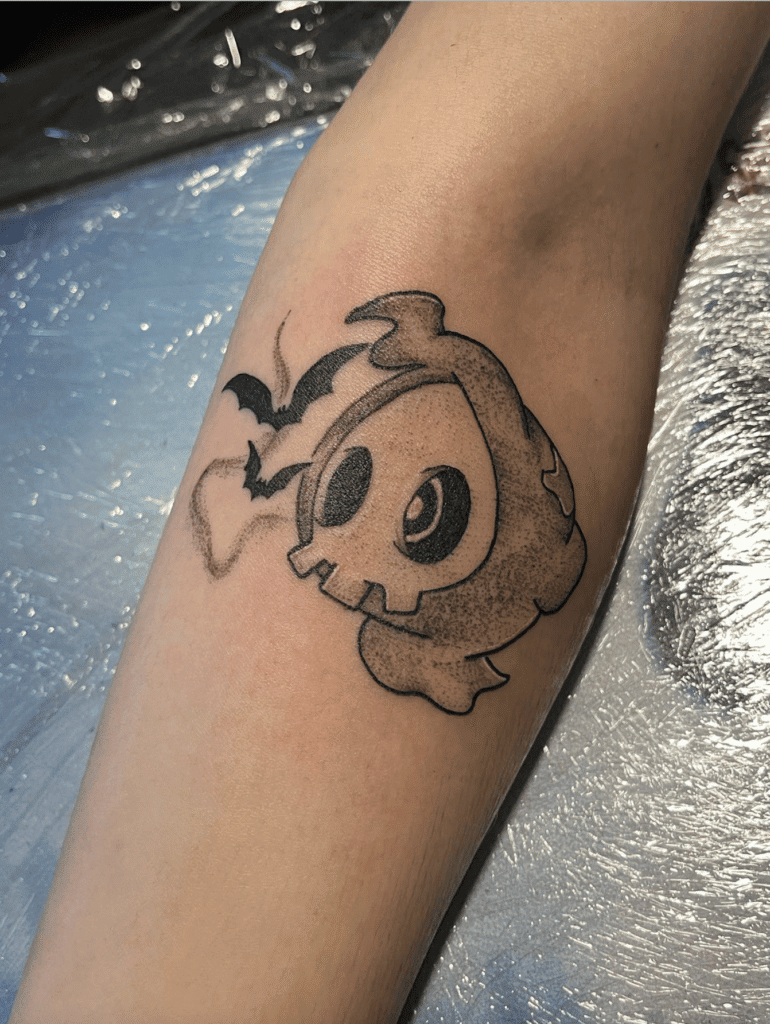Duskull Bat Hoenn Pokémon Tattoo