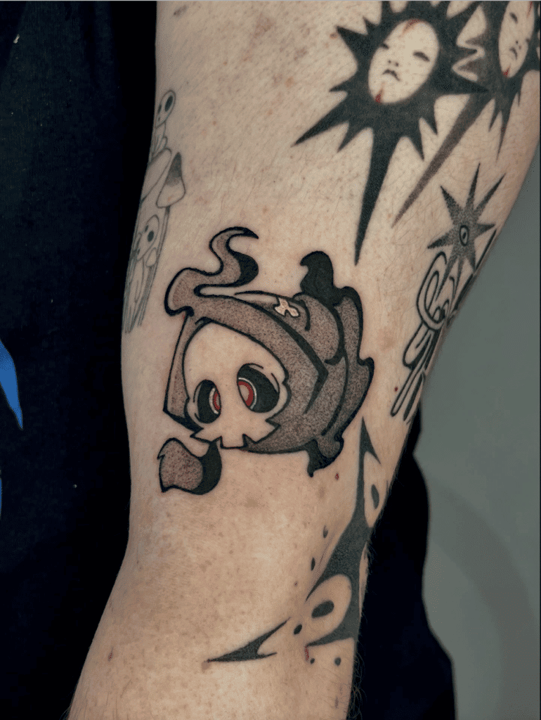 Duskull Hoenn Pokémon Tattoo