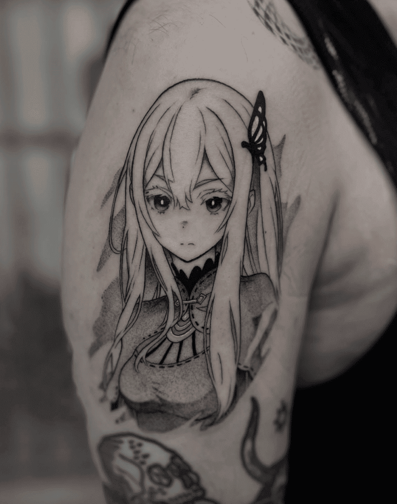Echidna Re Zero Tattoo