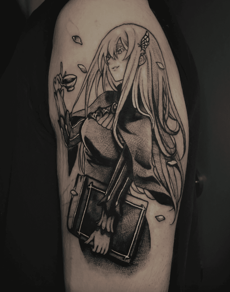 Echidna Tea Re Zero Tattoo