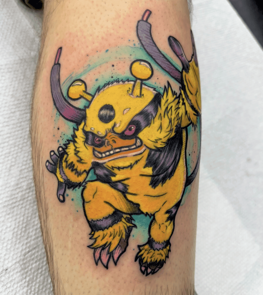 Electivire Dark Sinnoh Pokémon Tattoo