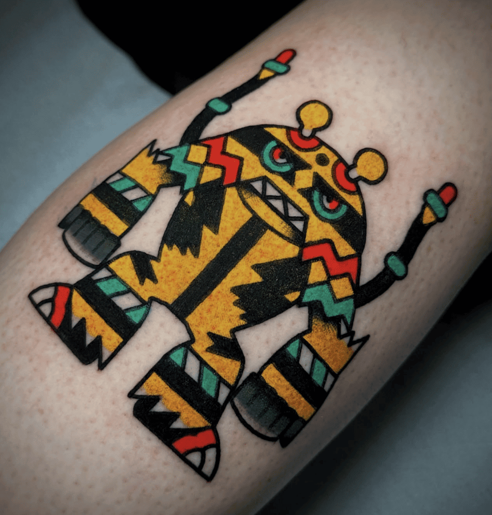 Electivire Mexico Sinnoh Pokémon Tattoo