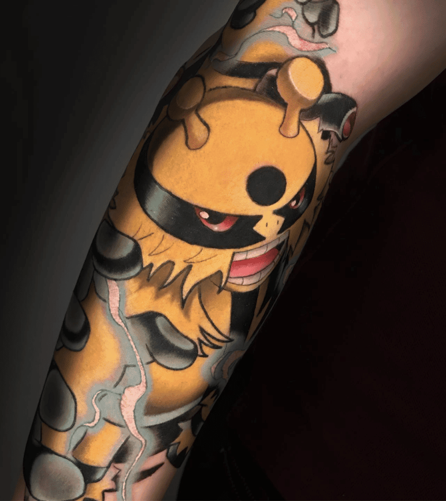 Electivire Sinnoh Pokémon Tattoo