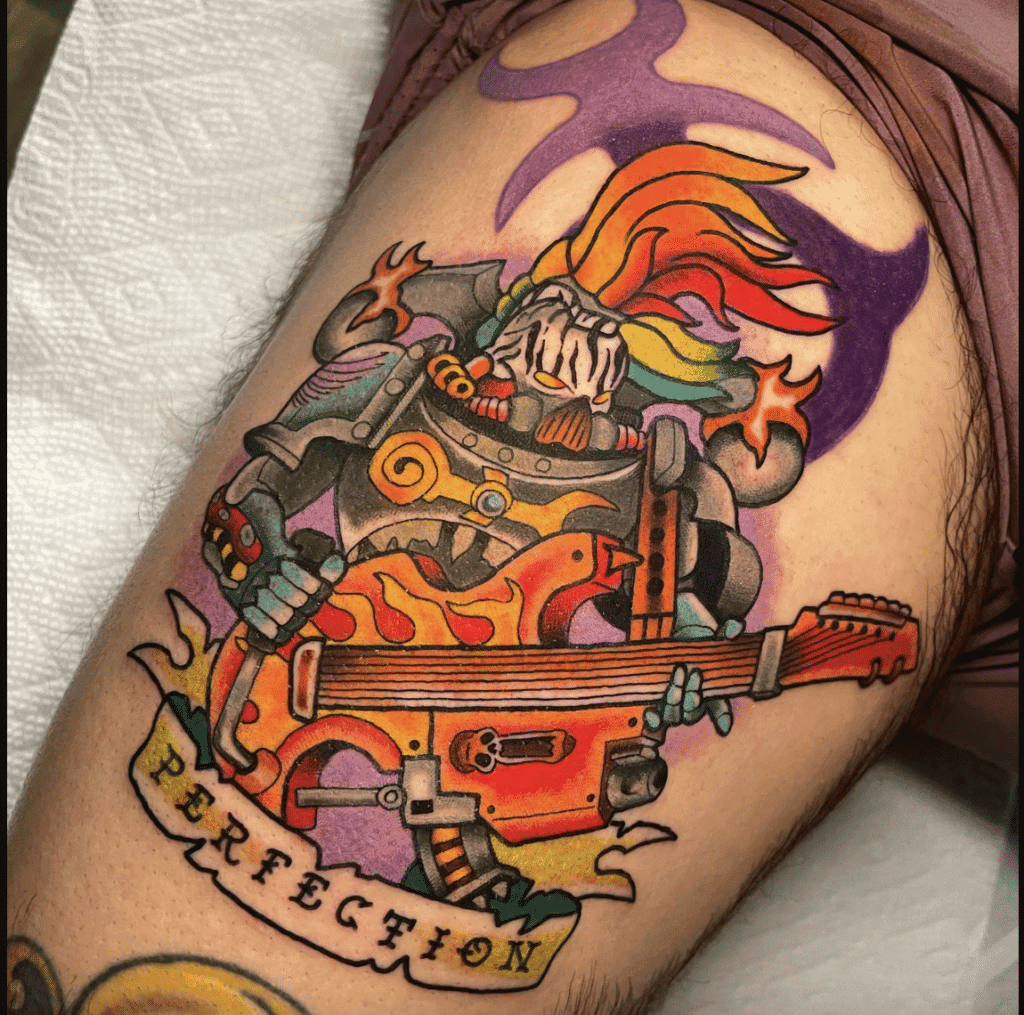 Emperor’s Children Perfection Warhammer 40k Tattoo