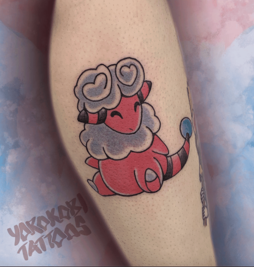 Flaaffy Johto Pokémon Tattoo