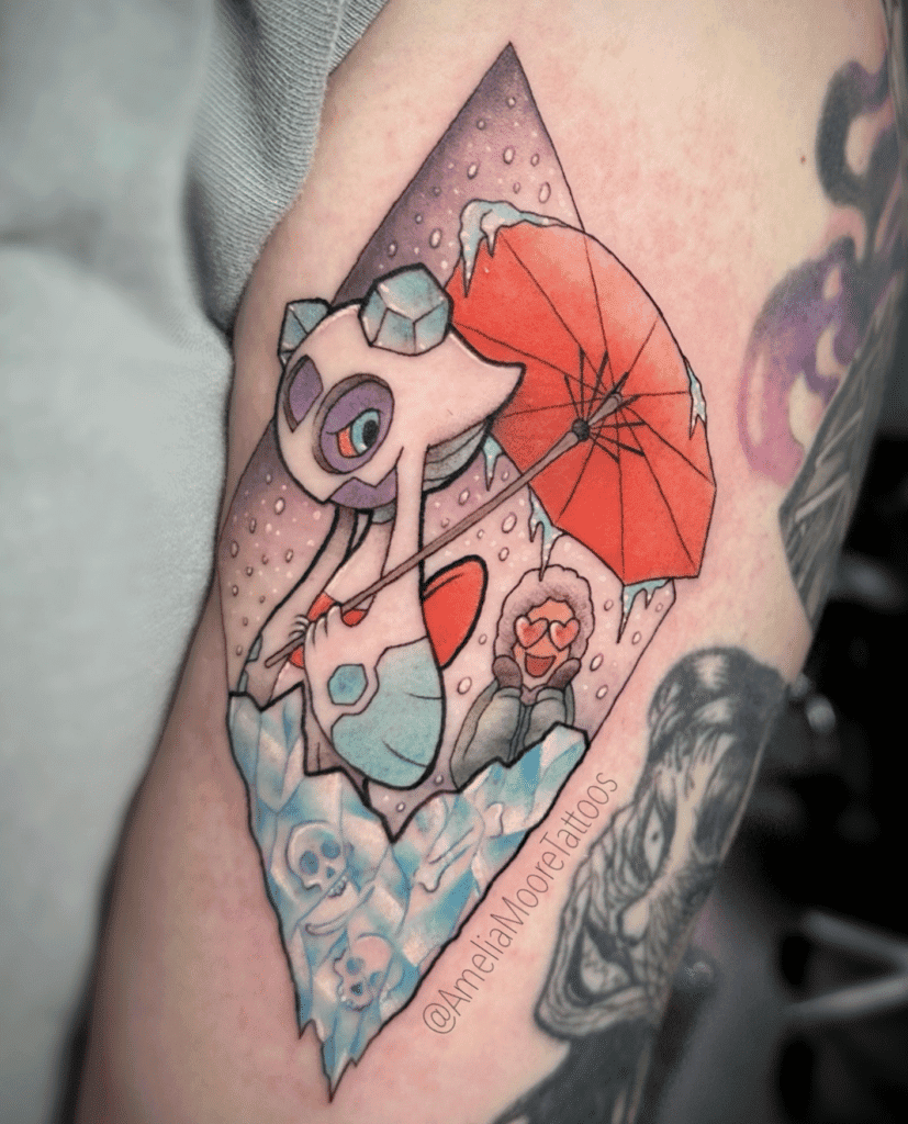 Froslass Japan Sinnoh Pokémon Tattoo