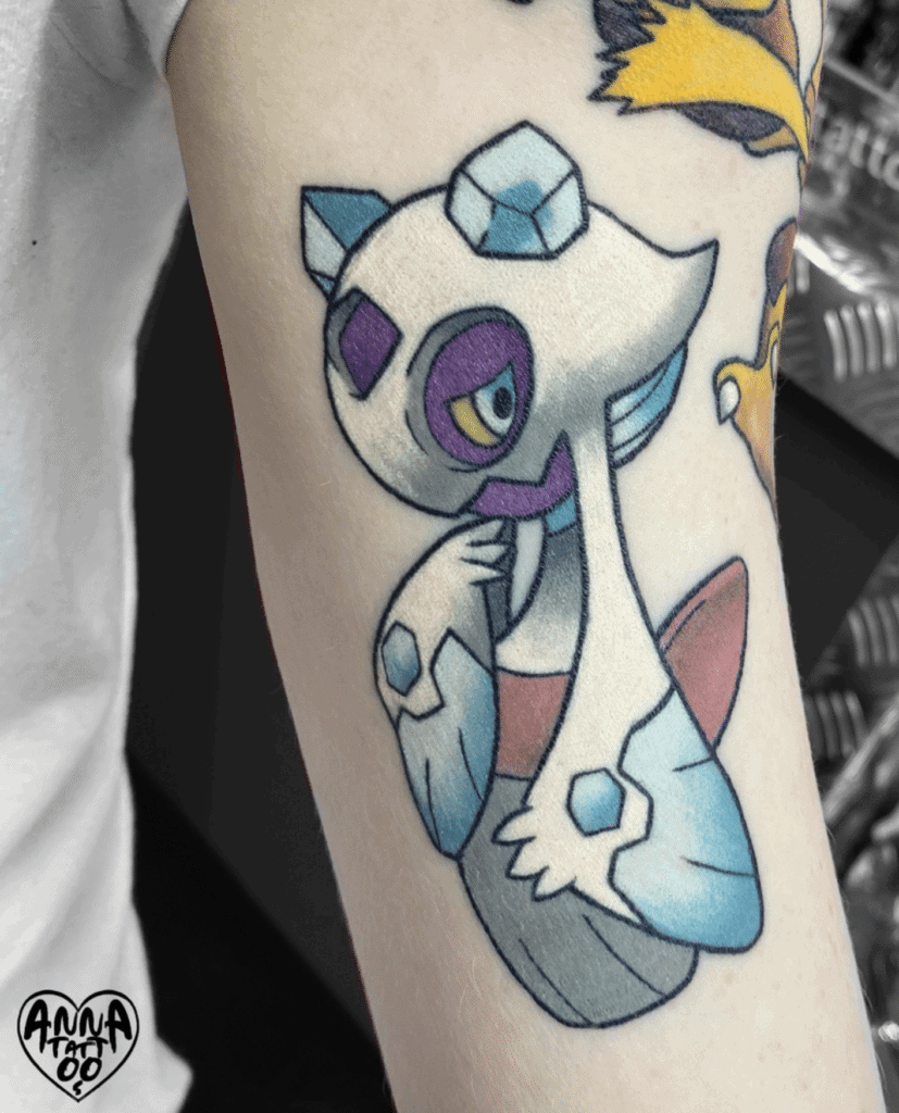 Froslass Sinnoh Pokémon Tattoo