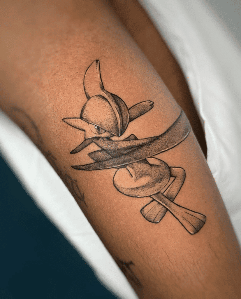Gallade Sinnoh Pokémon Tattoo