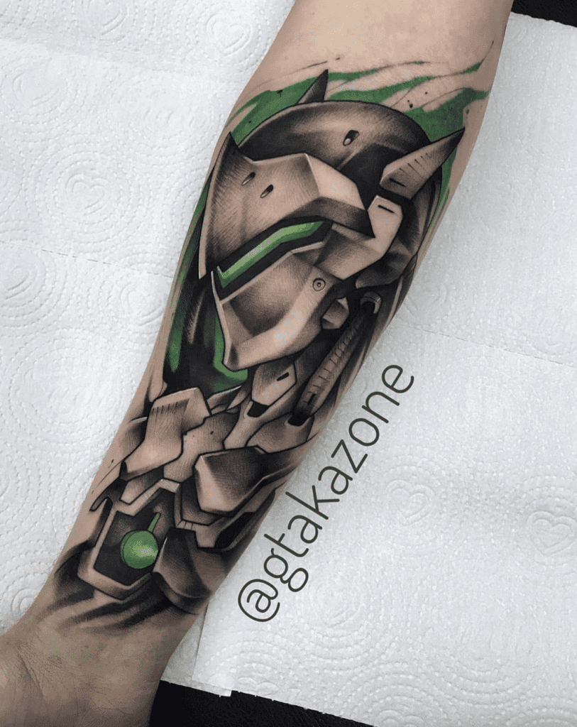 Genji Overwatch Tattoo