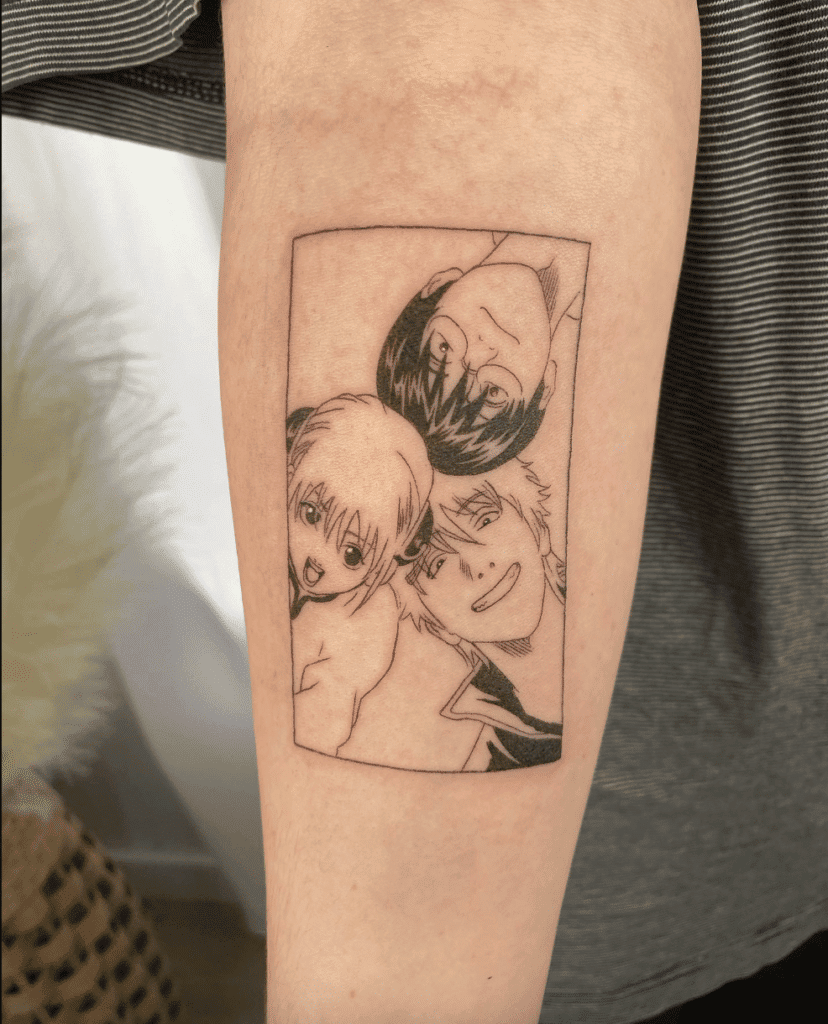 Gintama Anime Tattoo