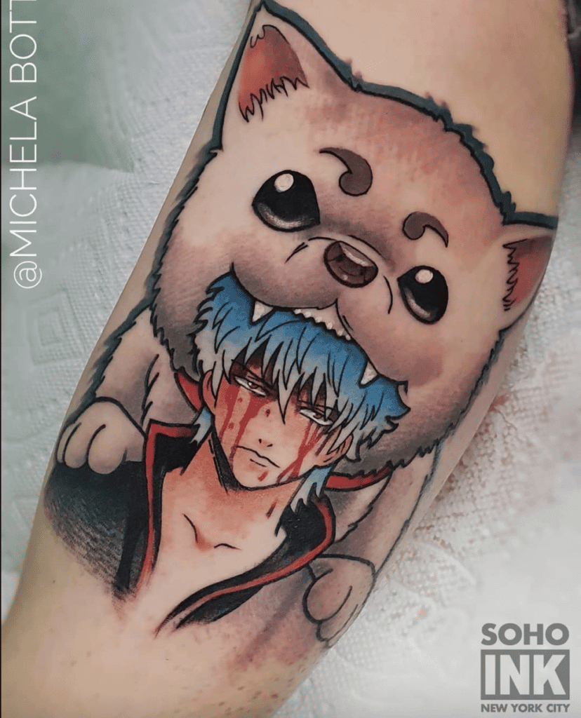 Gintama Sadaharu Anime Tattoo