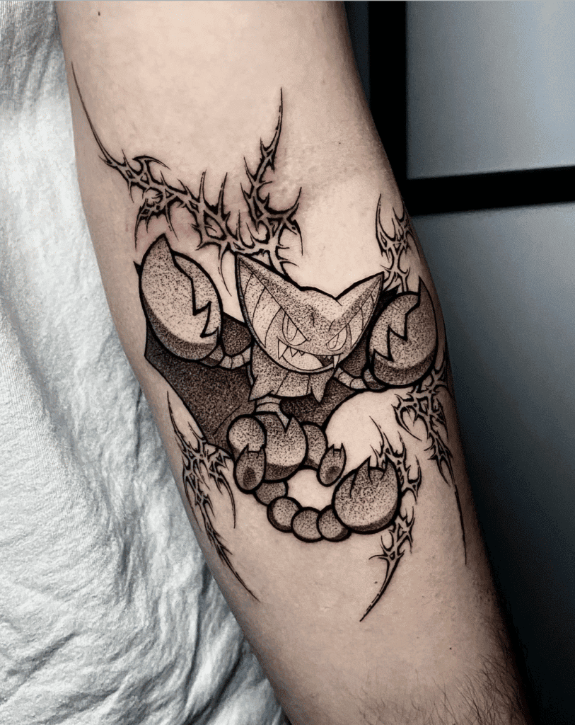 Gliscor Sinnoh Pokémon Tattoo