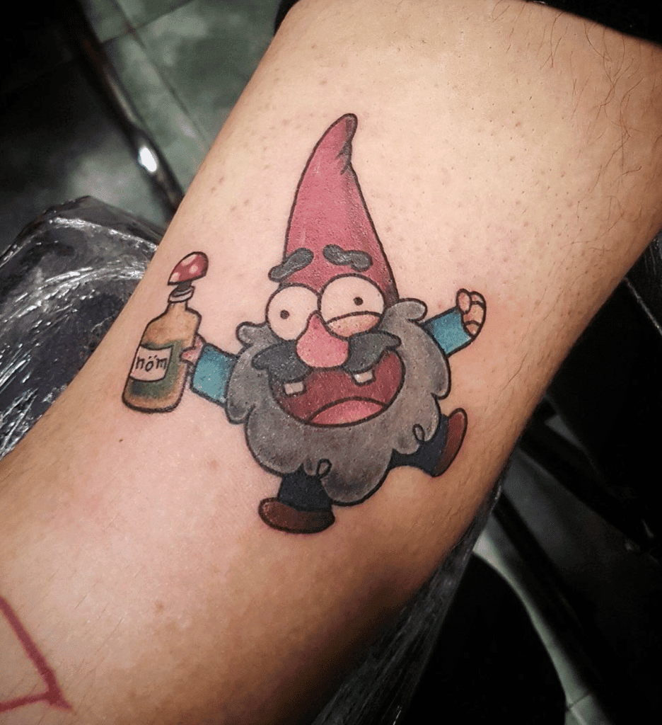 Gnomes Gravity Falls Tattoo