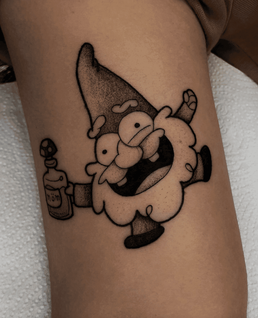 Gnomes Schembulock Gravity Falls Tattoo