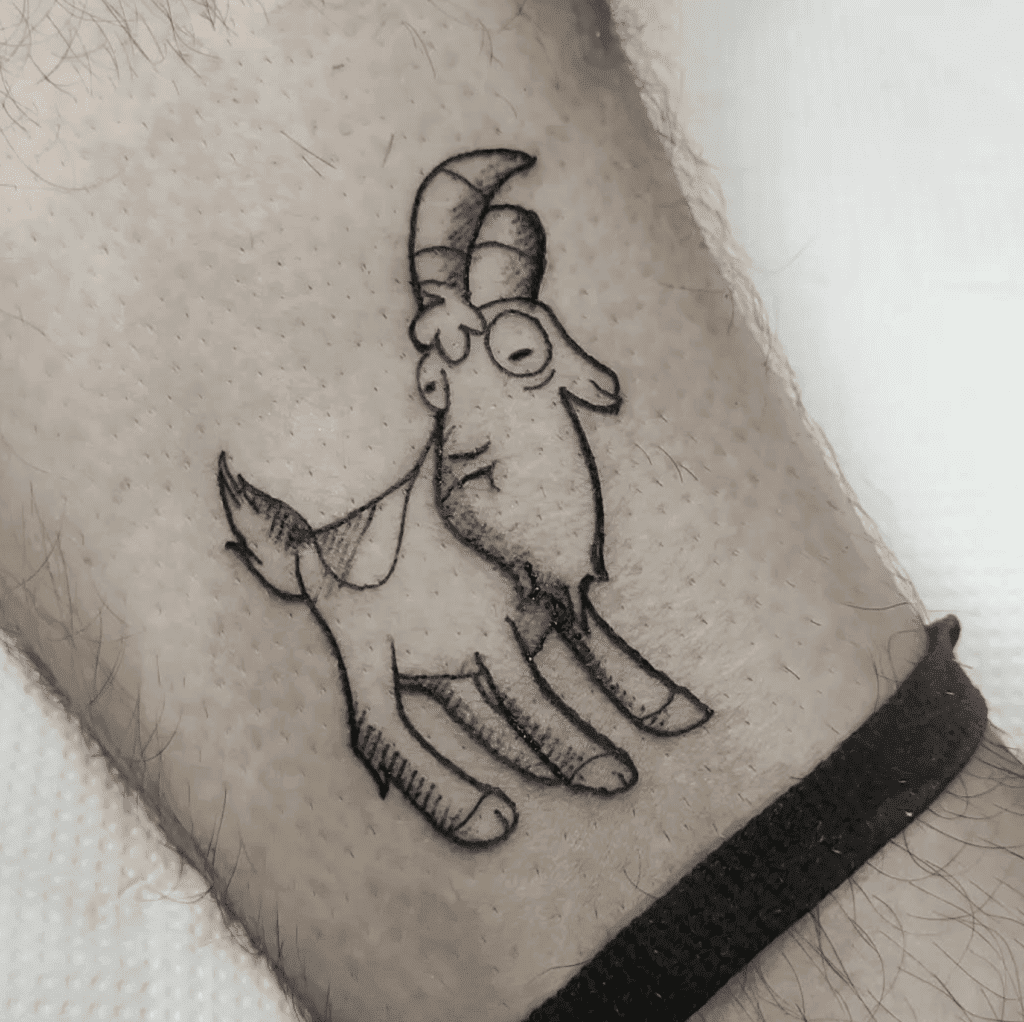 Gompers Gravity Falls Tattoo