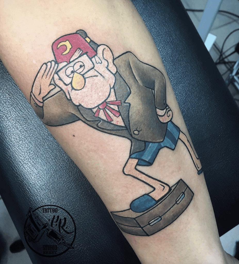 Grunkle Boxers Stan Gravity Falls Tattoo