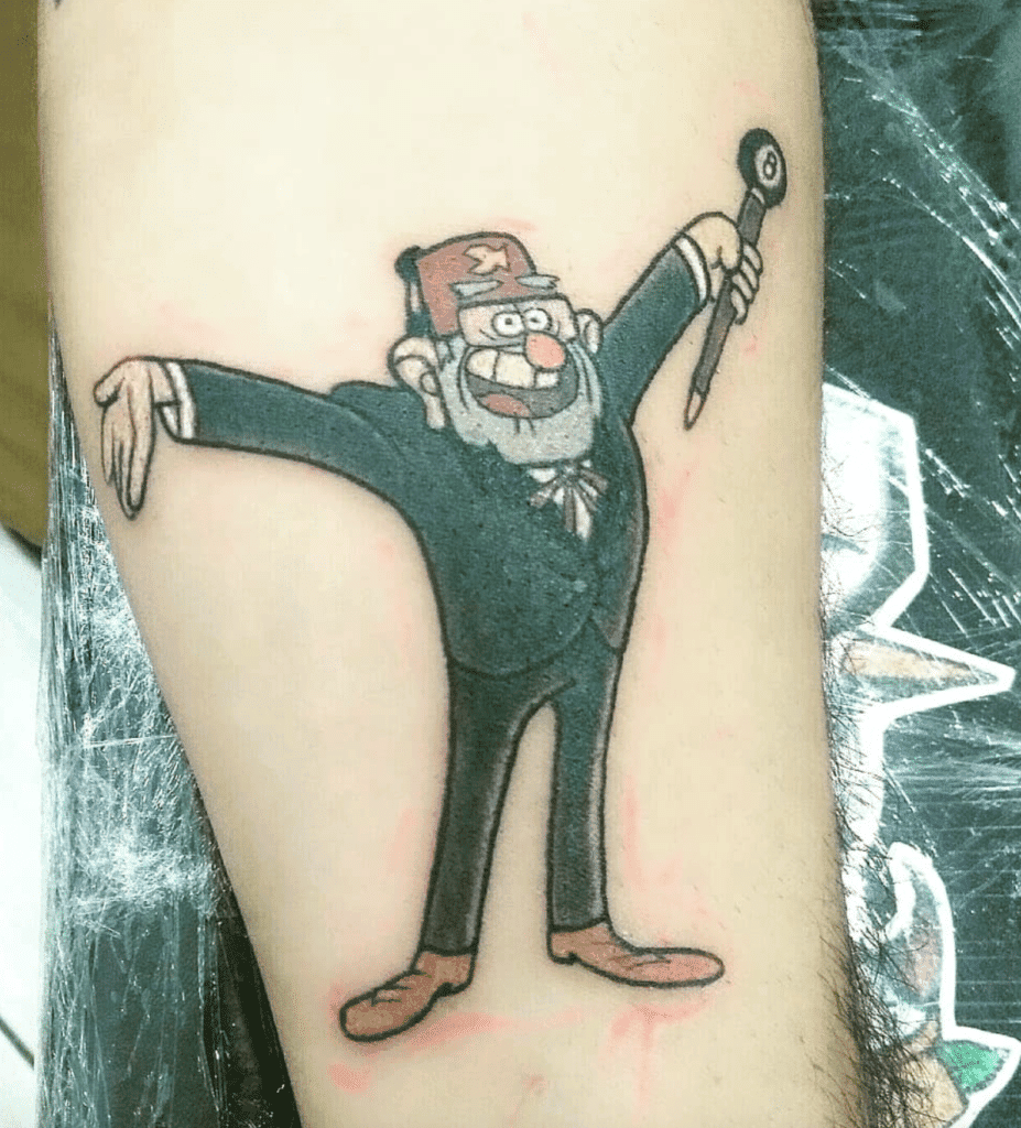 Grunkle Stan Gravity Falls Tattoo