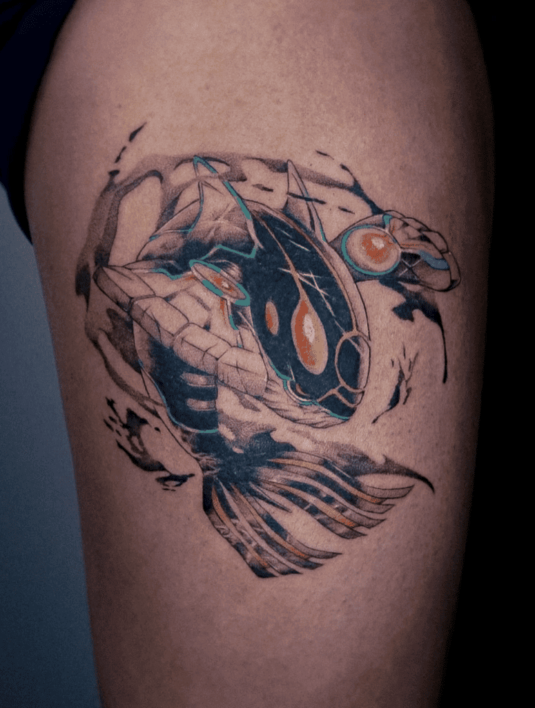 Kyogre Primal Hoenn Pokémon Tattoo