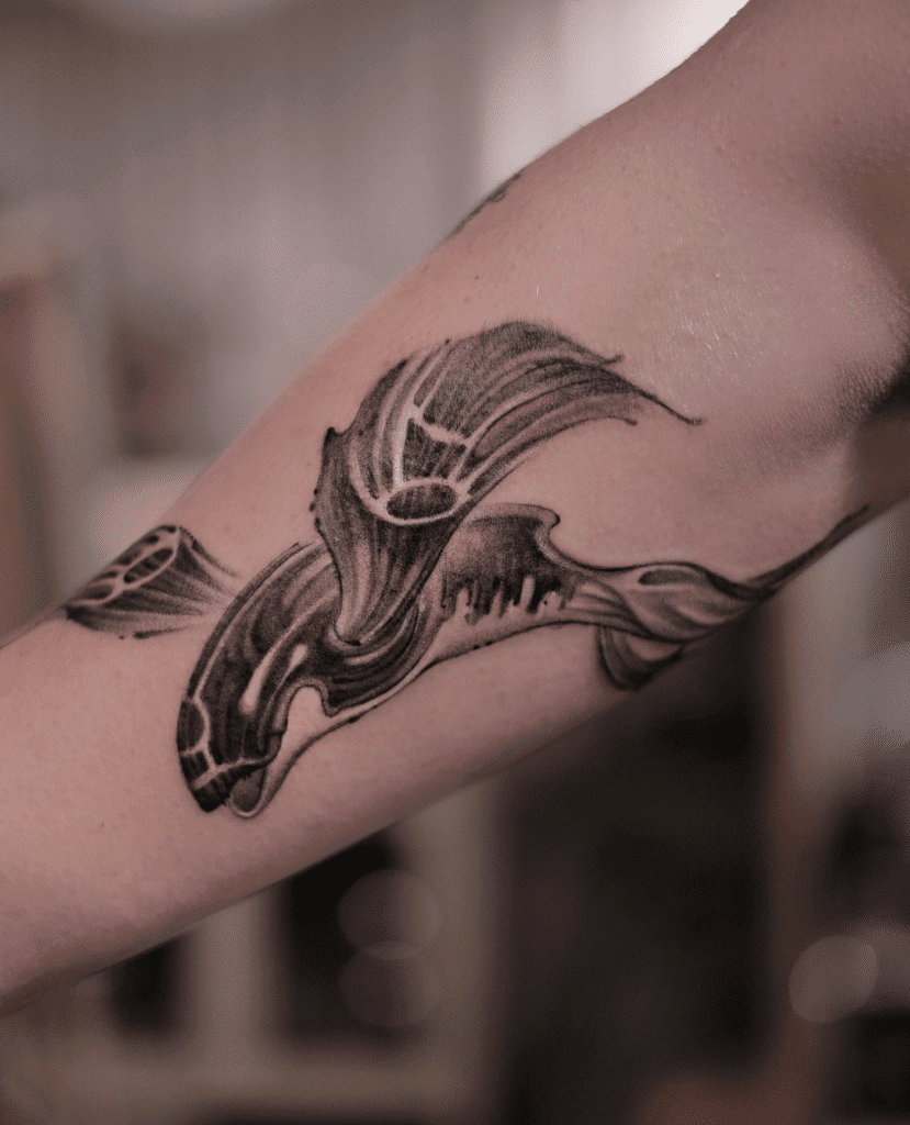 Kyogre Raw Hoenn Pokémon Tattoo