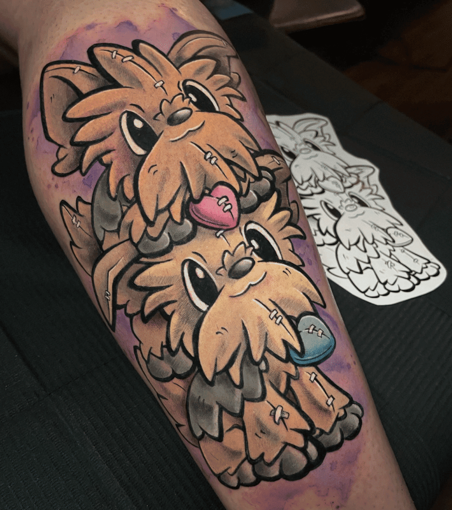 Lillipup Toy Unova Pokémon Tattoo