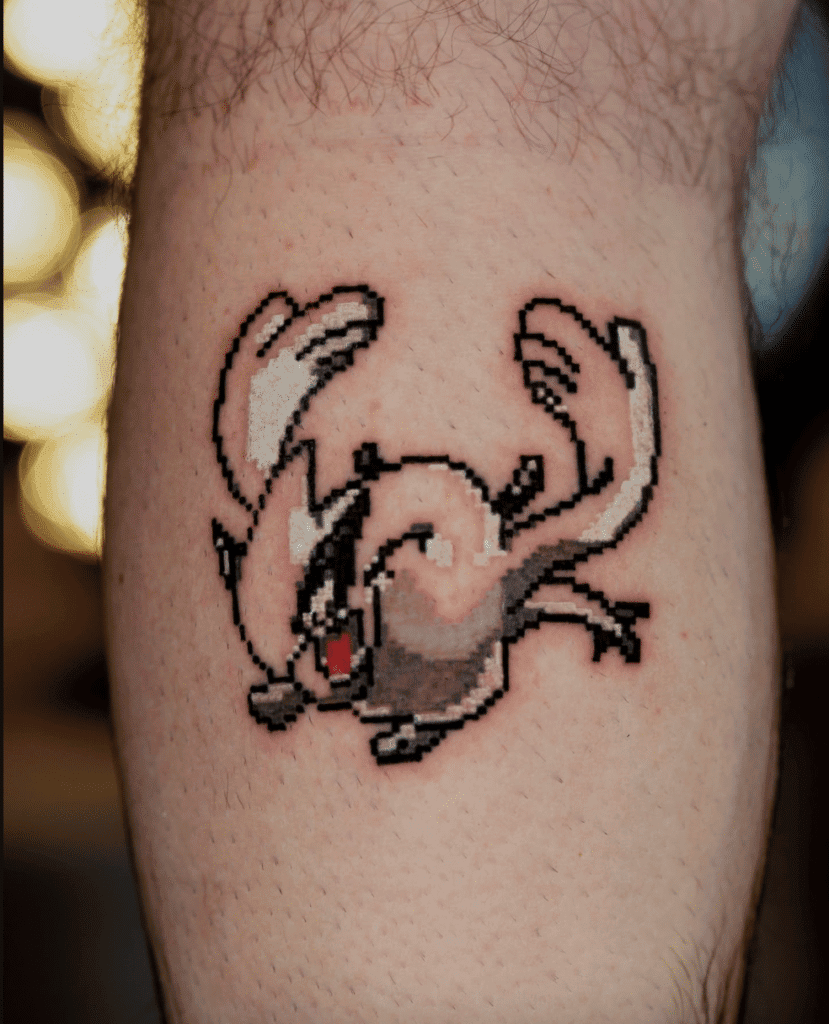 Lugia Sprite Johto Pokémon Tattoo