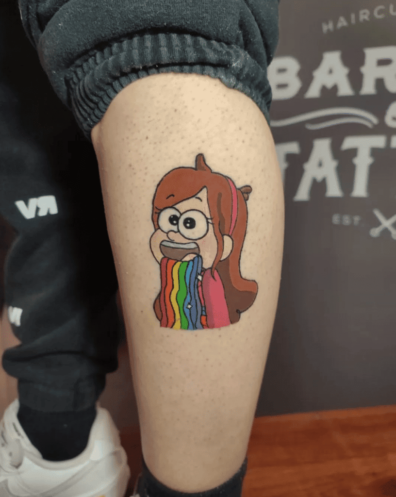 Mable Drool Gravity Falls Tattoo