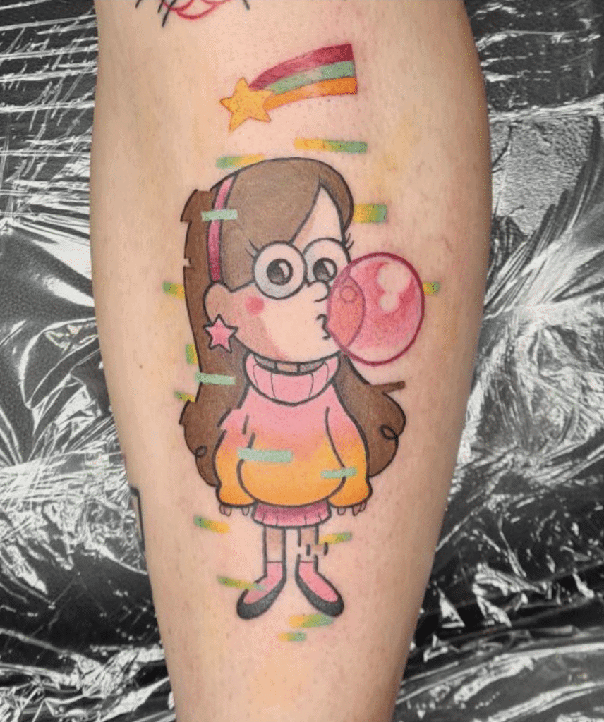 Mable Gum Gravity Falls Tattoo
