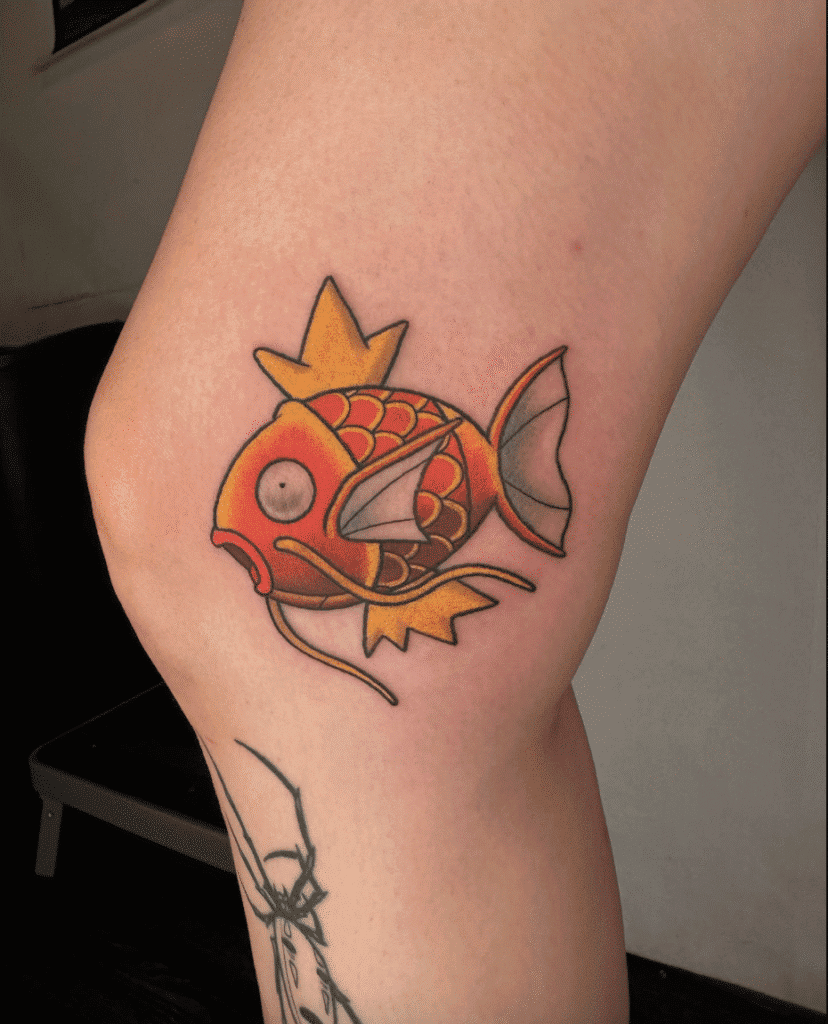 Magikarp Johto Pokémon Tattoo