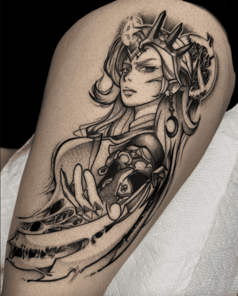 Mercy Overwatch Tattoo