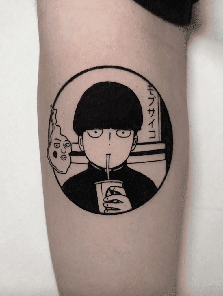 Mob Psycho 100 Mob Anime Tattoo