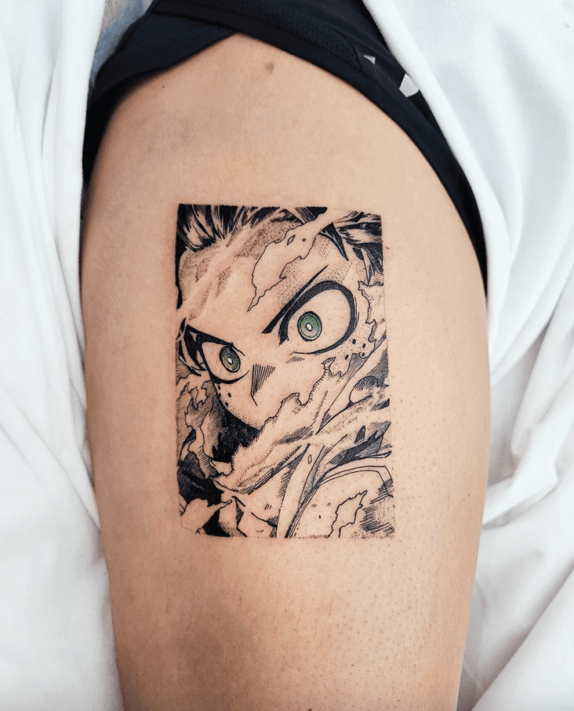 My Hero Academia Anime Tattoo