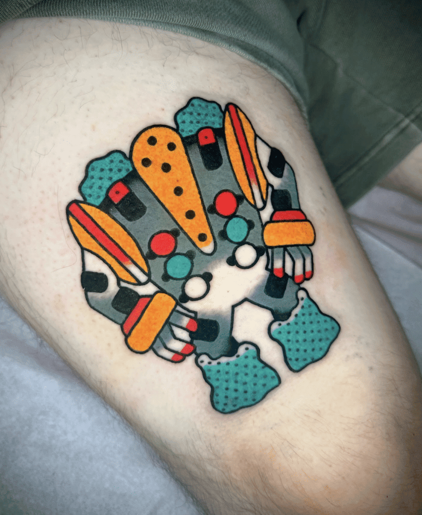 Regigigas Mexico Sinnoh Pokémon Tattoo