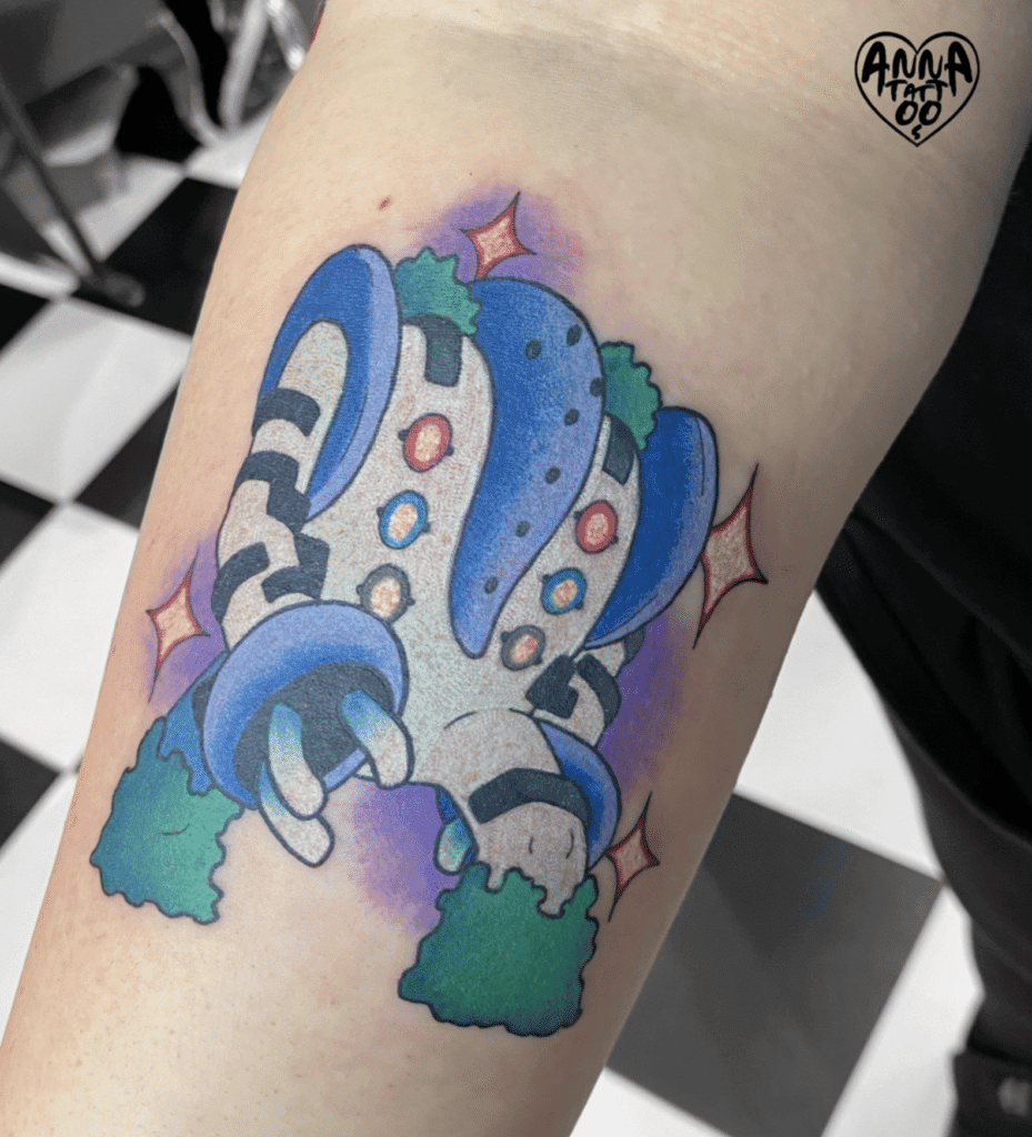 Regigigas Shiny Sinnoh Pokémon Tattoo