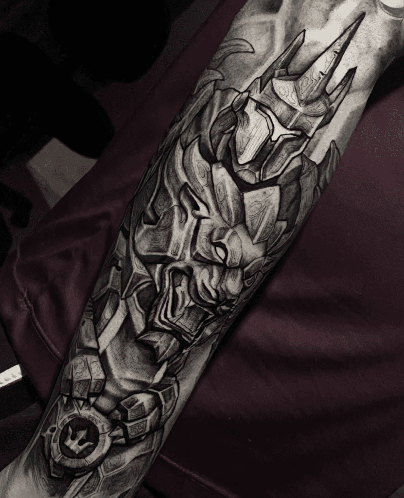 Reinhardt Armour Overwatch Tattoo