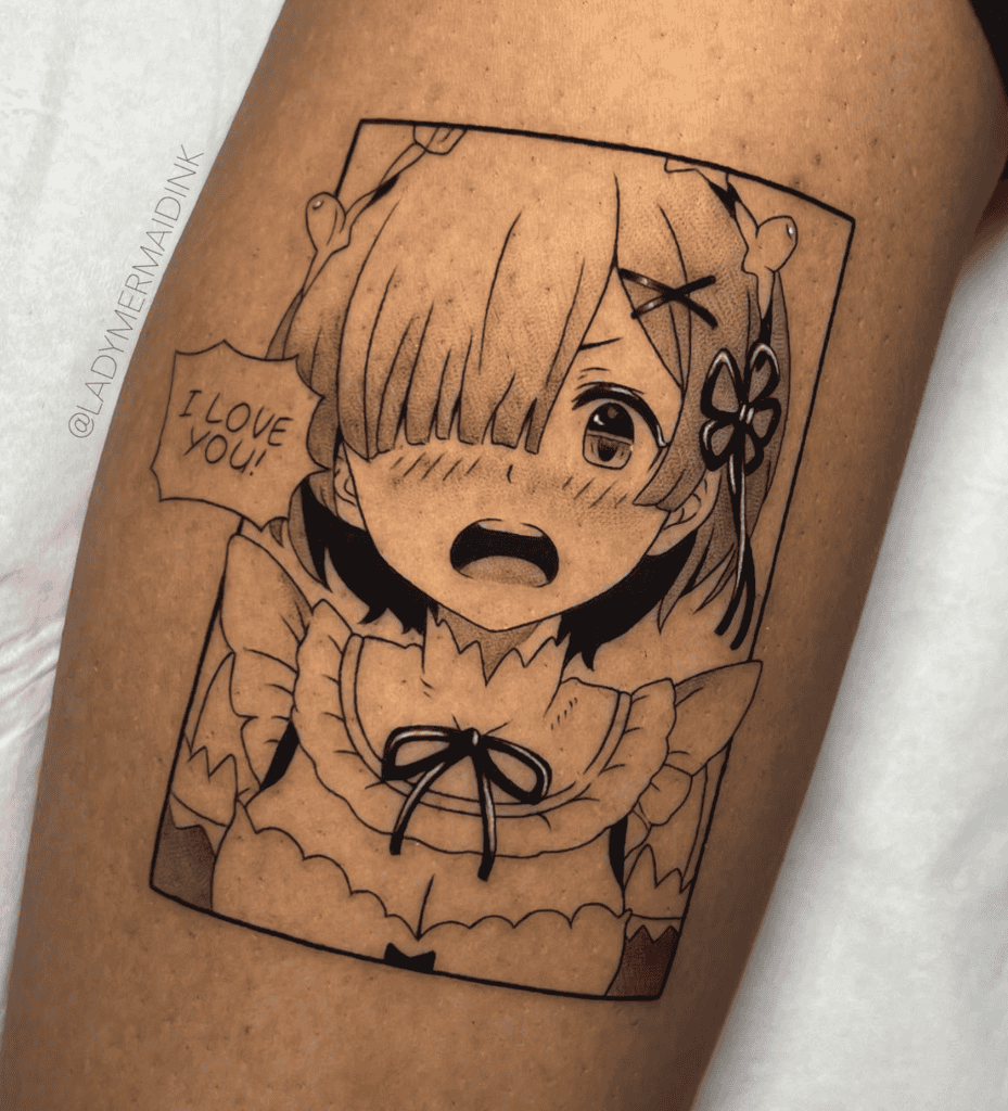 Rem Love Re Zero Tattoo