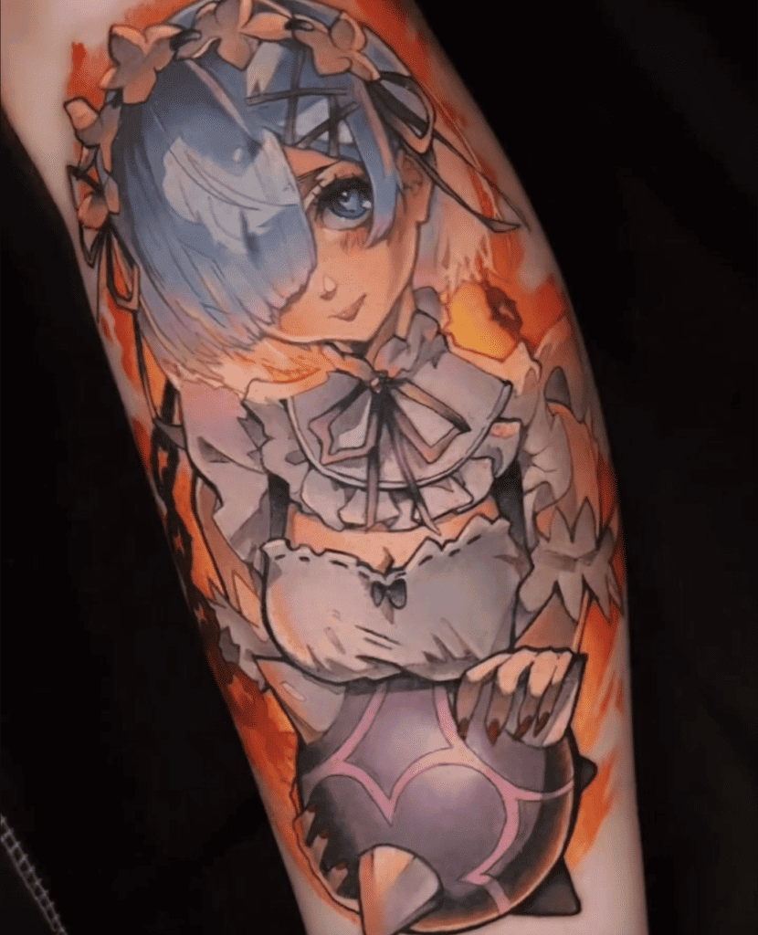 Rem Re Zero Tattoo