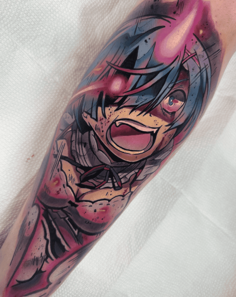 Rem Scream Re Zero Tattoo