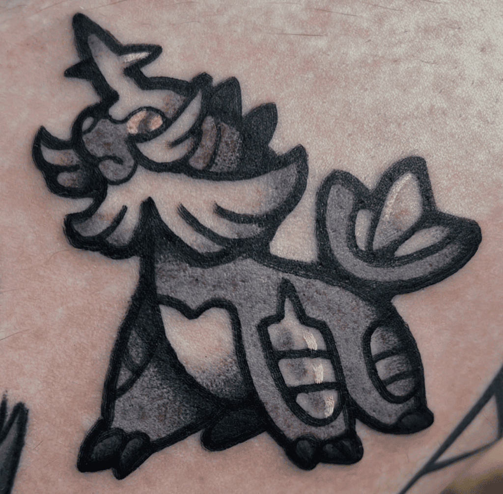 Samurott Unova Pokémon Tattoo