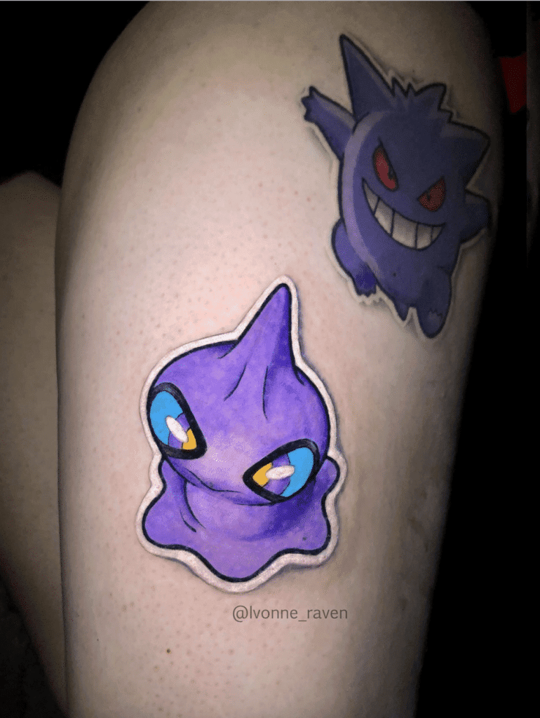 Shuppet Hoenn Pokémon Tattoo