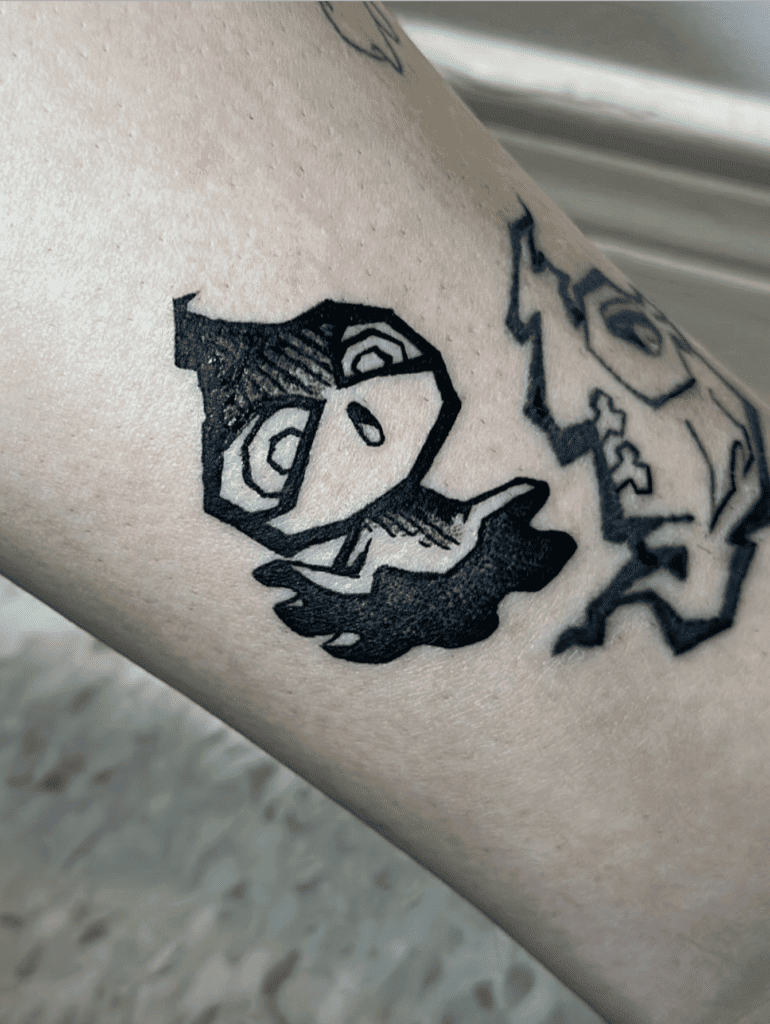 Shuppet Style Hoenn Pokémon Tattoo
