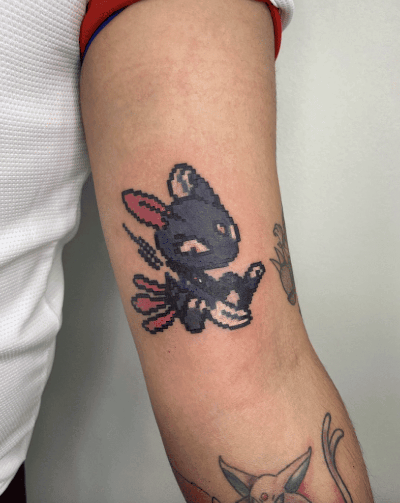 Sneasel Sprite Johto Pokémon Tattoo