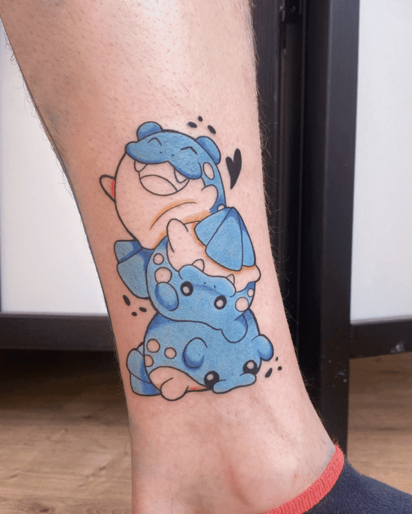 Spheal Gang Hoenn Pokémon Tattoo