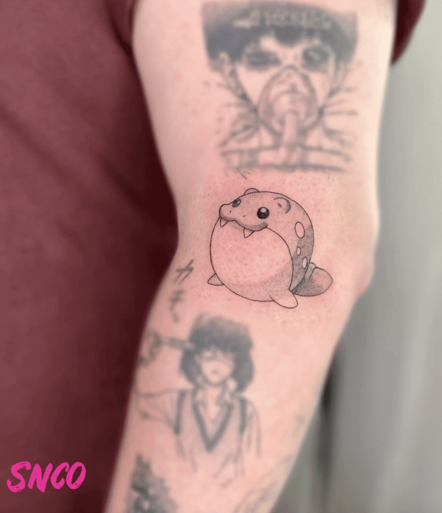 Spheal Hoenn Pokémon Tattoo