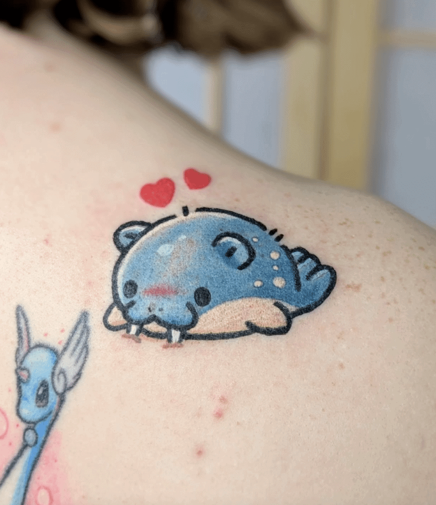 Spheal Love Hoenn Pokémon Tattoo