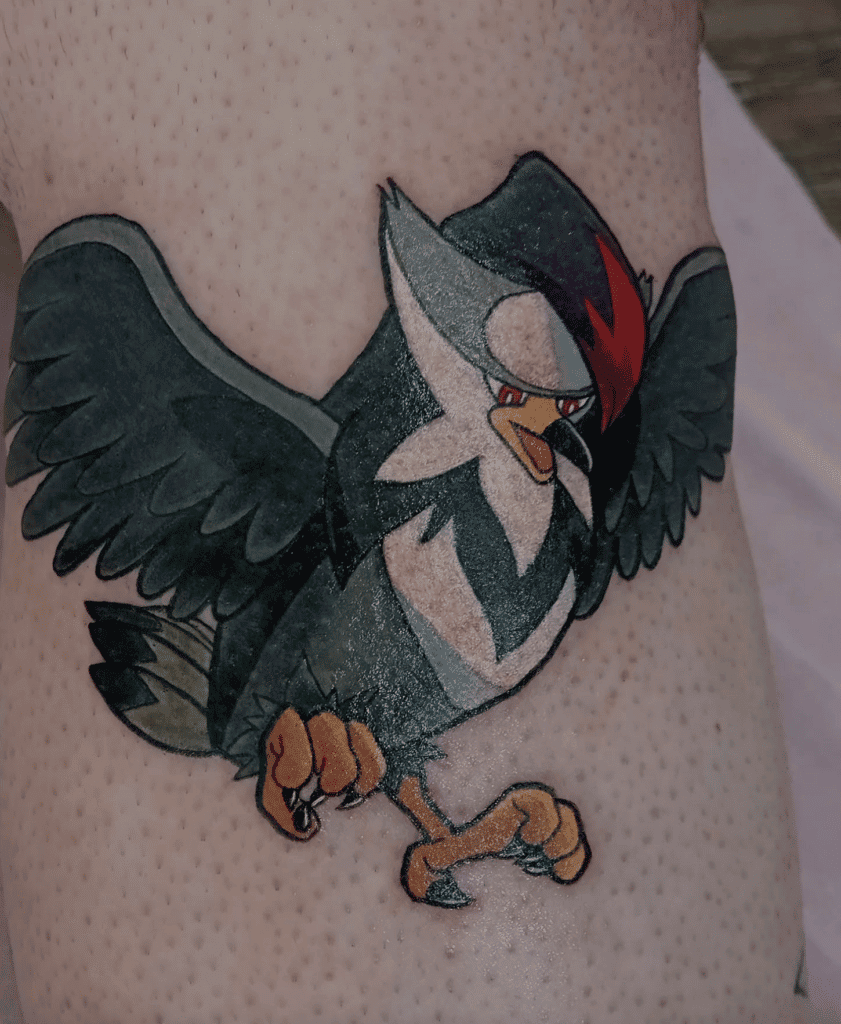 Staraptor Sinnoh Pokémon Tattoo